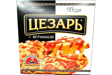 Цезарь Пицца с ветчиной 420г Россия